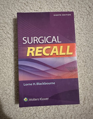 Surgical Recall 8th Edition Paperback by Lorne H. Blackbourne