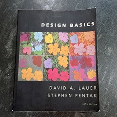 Design Basics Fifth Edition David A. Lauer Stephen Pentak Wadsworth Paperback