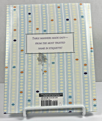 Emily Post Etiquette Signed 8th Edition + Table Manners For Kids Peggy Post HC