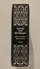 Black’s Law Dictionary Special Deluxe 5th Edition 1988 Hardcover West Legal Rare
