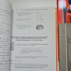 Saxon ALGEBRA 1 Set – Text, Homeschool packet, Test Forms – EXCELLENT CONDITION