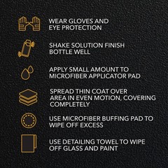 Trim Restorer Black 12 oz Instantly Revives Color Car and Truck Detailing