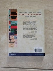 Practical Research : Planning and Design by Jeanne Ellis Ormrod, Good
