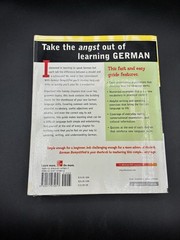 German Demystified Self-Teaching Guide Ed Swick Paperback 2007