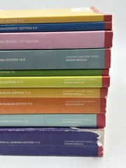 ATI Content Mastery Series Review Modules 2019 Set 10 Books Study Test RN Nursin