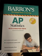 Barron’s Test Prep Ser.: AP Statistics : With 6 Practice Tests by Martin…