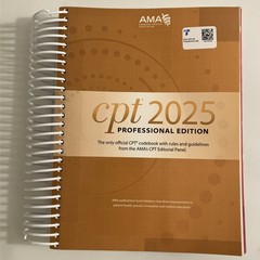 CPT 2025 Professional Edition AMA American Medical Association
