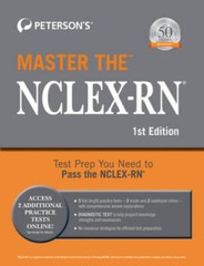 Master the NCLEX-RN Exam – Paperback By Petersons – VERY GOOD