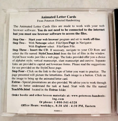 Peterson We Write to Read Gr 3 Cursive Writing Program Set + Animated CD