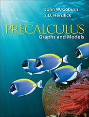 Precalculus: Graphs Models: – VERY GOOD