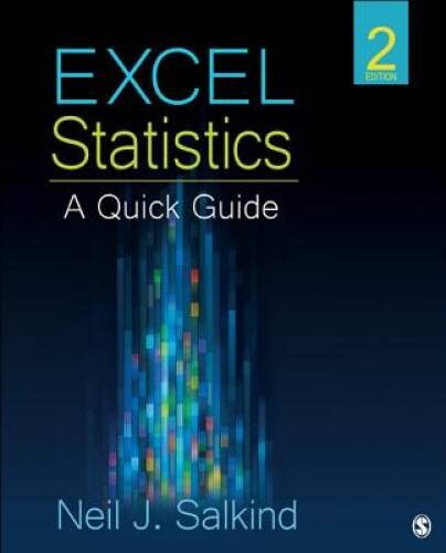 Excel Statistics: A Quick Guide – Paperback By Salkind, Neil J. – GOOD