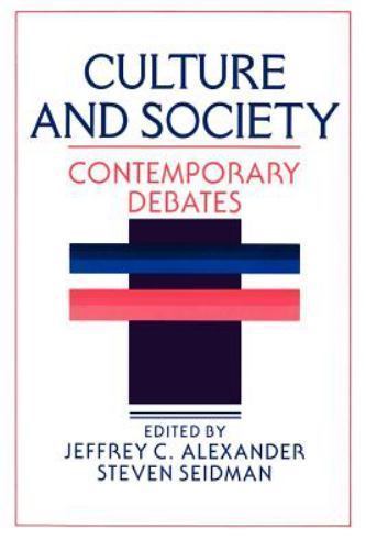Culture and Society – 0521359392, paperback