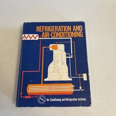 Refrigeration and Air‑Conditioning – 1979 Hardcover – Prentice‑Hall – HVAC Engin