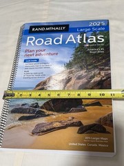 Rand McNally Large Scale Road Atlas 2025