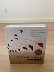 Introduction to Algorithms, Fourth Edition by Ronald L. Rivest, Charles E….