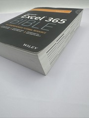 Microsoft Excel 365 Bible – Paperback, by Alexander Michael; Kusleika m1