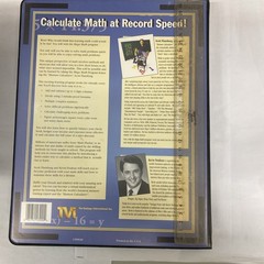 Mega Math Cassettes VHS Workbook Scott Flansburg & Kevin Trudeau Box Set M1