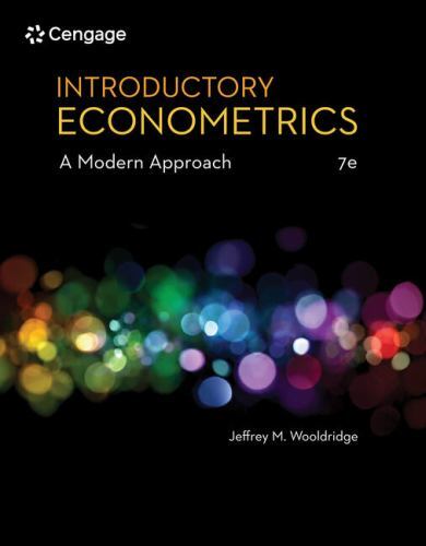 Bundle: Introductory Econometrics: A Modern Approach, Loose-leaf Version, 7th +