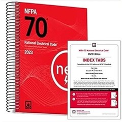 NFPA 70 National Electrical Code NEC 2023 Spiral Bound with Tabs from USA STOCK