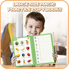 Magic Practice Copybook, Reusable Writing Practice Book, for Preschool Kids Age