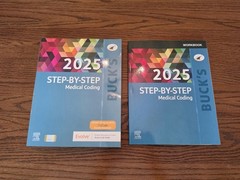 Buck’s Step-by-Step Medical Coding, 2025 Edition & Bucks Step By Step Textbook