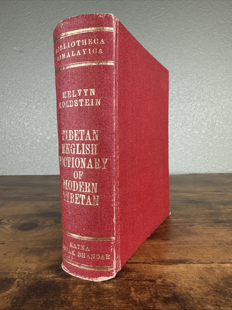ENGLISH-TIBETAN DICTIONARY OF MODERN TIBETAN By Melvyn C. Goldstein – Hardcover