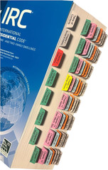 Book Tabs for The International Residential Code 2024. Laminated, Color-Coded, a
