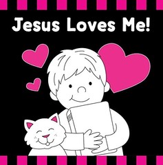 Jesus Loves Me!: Black & White Edition (Tell Me About God Board Books)