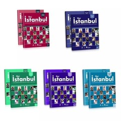 New istanbul A1-A2-B1-B2-C1 Complete Turkish Book Set For Beginner Foreigners