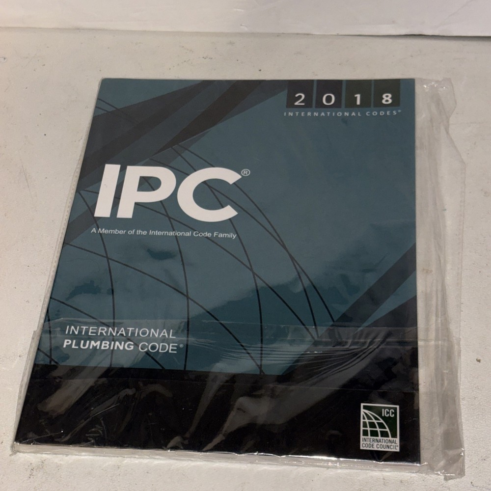 2018 International Plumbing Code (International Code Council Series) Brand New
