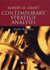 Contemporary Strategy Analysis, Grant, Robert M., 9781405119986