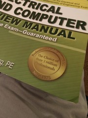PPI FE Electrical and Computer Review Manual and NCEES Practice Exam