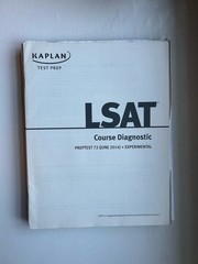 Kaplan LSAT PrepTests 60-62, 72-74 + Princeton Review Test Week Protocol