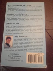 Cure for All Advanced Cancers by Hulda Regehr Clark (1999, Trade Paperback)