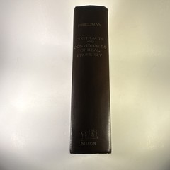 Contracts and Conveyances Third Edition Milton R. Friedman Hardcover Textbook