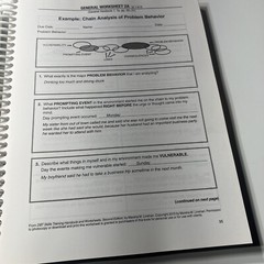 DBT Skills Training Handouts and – Paperback, by Linehan Marsha M. – Good