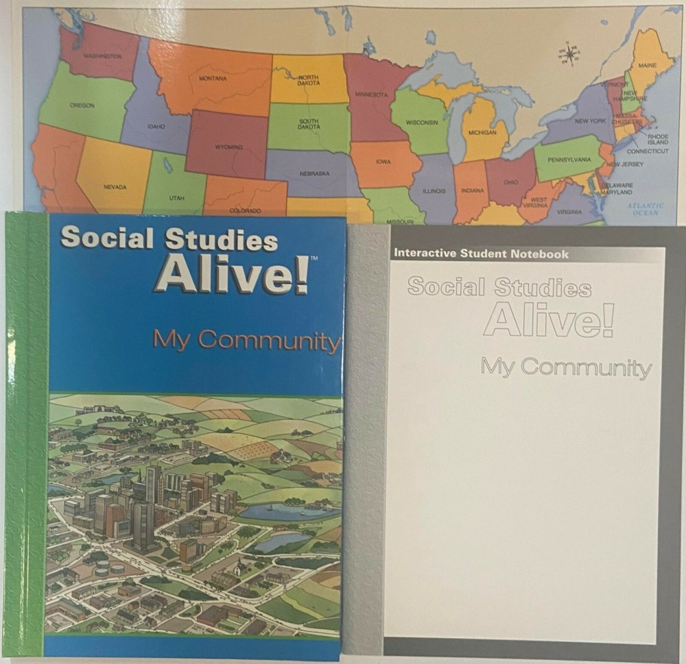 2nd Grade 2 Social Studies Alive Curriculum Bundle Homeschool History