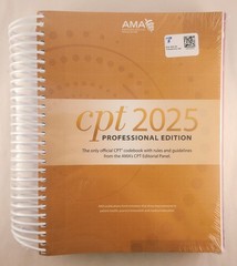 CPT 2025 – Spiral-bound, by American Medical Association; Jagmin – New