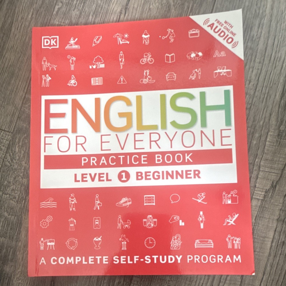 DK English for Everyone Practice Book Level 1 A1 Beginner Free Audio English ESL