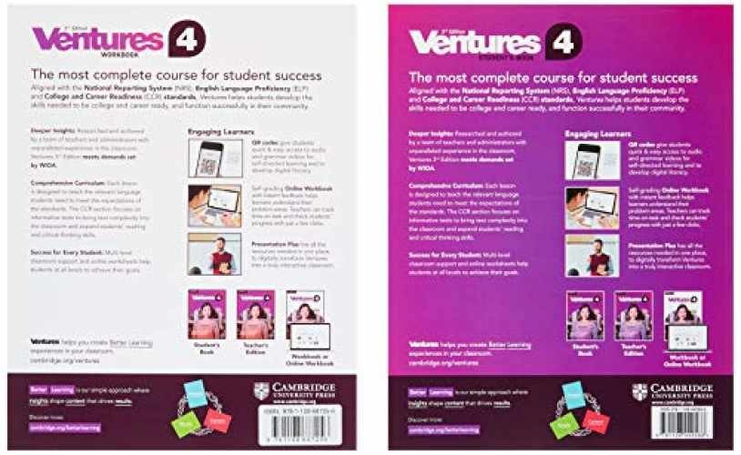 Ventures Level 4 Value – Paperback, by Bitterlin Gretchen; Johnson – Very Good