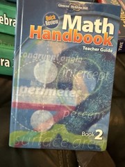 Quick Review Math Handbook SET Teacher Guide Book Glencoe McGraw Hardcover