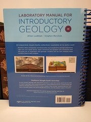 Laboratory Manual for Introductory Geology 4th Edition Ludman Marshak VG+
