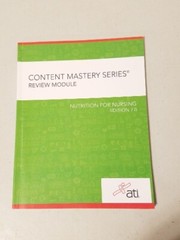 ATI Content Mastery Series Review Modules 2019 Set 9 Books Study Test RN Nursing