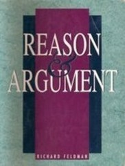 Reason and Argument – paperback Richard Feldman