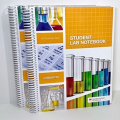 2 Pack Bundle Hayden-McNeill 100 Duplicate Pages Chemistry Student Lab Notebook