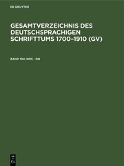 Nos – On by Peter Geils, Willi Gorzny, Hans Popst, Rainer Sch… – 9783112342732