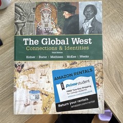 The Global West: Connections & Identities LIKE NEW