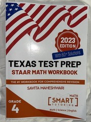 TEXAS STAAR TEST PREP PRACTICE GRADE 4: LARGEST Savita Maheshwari *NEW* 2023