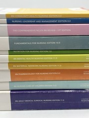 ATI Content Mastery Series Review Modules 2019 Set 10 Books Study Test RN Nursin