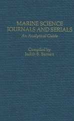 Marine Science Journals And Serials: An Analytical Guide